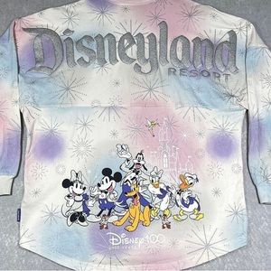 Disney Parks Disneyland 100 Years of Wonder Spirit Jersey Mickey Mouse & Friends